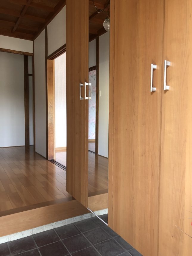 WOODONE 下駄箱 玄関リフォーム リフォーム多治見市