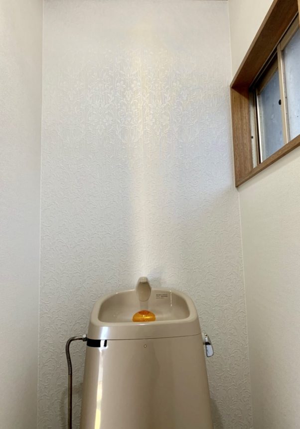 内装工事 トイレ内装 トイレクロス リフォーム御嵩