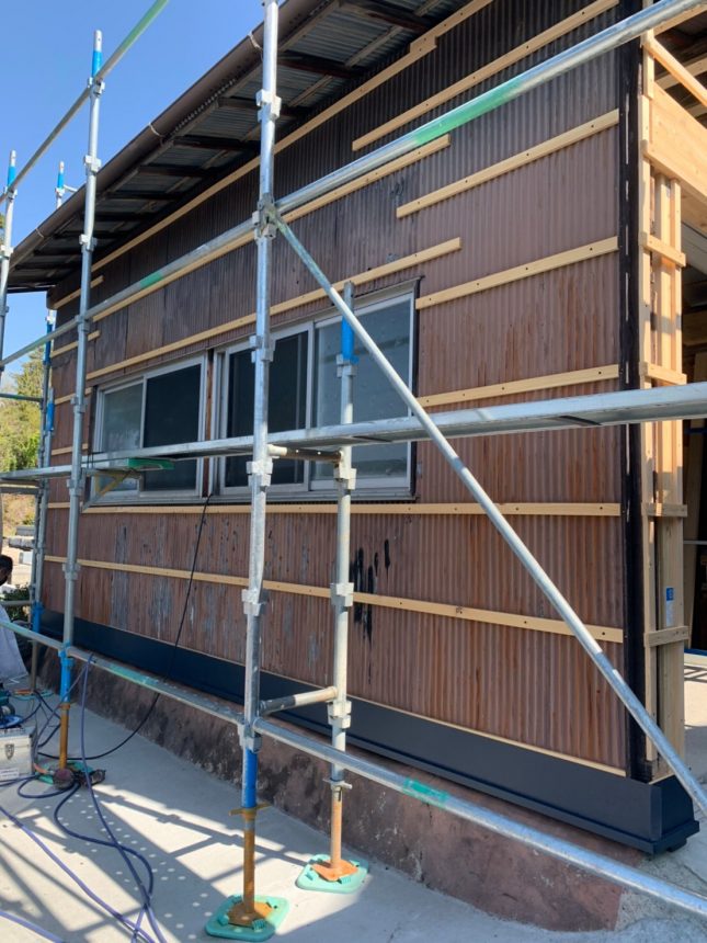 小屋改修工事 車庫改修工事 リフォーム多治見