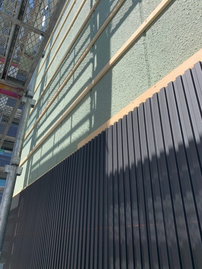 外壁工事 ガルバニウム ガルバニウム鋼板 板金